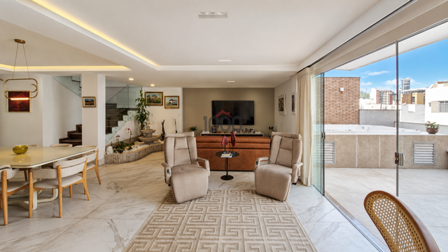 Apartamento garden com 3 quartos para venda no bairro Alto dos Passos em Juiz de Fora, MG