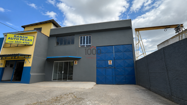 Galpão com 1 quarto para venda ou locação no bairro Industrial em Juiz de Fora, MG
