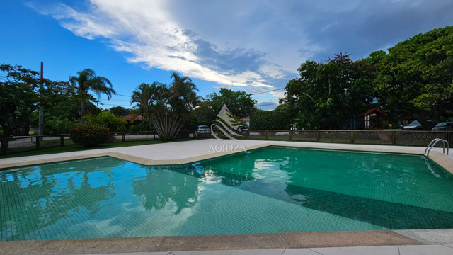 Área externa condomínio