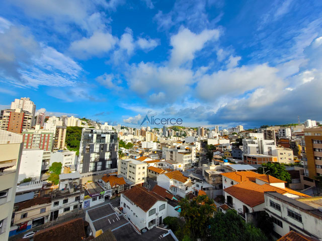 VISTA DA SALA E DO QUARTO