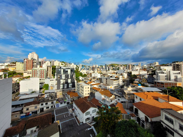 VISTA DA SALA E DO QUARTO