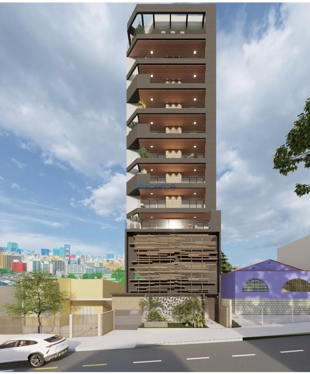 Fachada do projeto