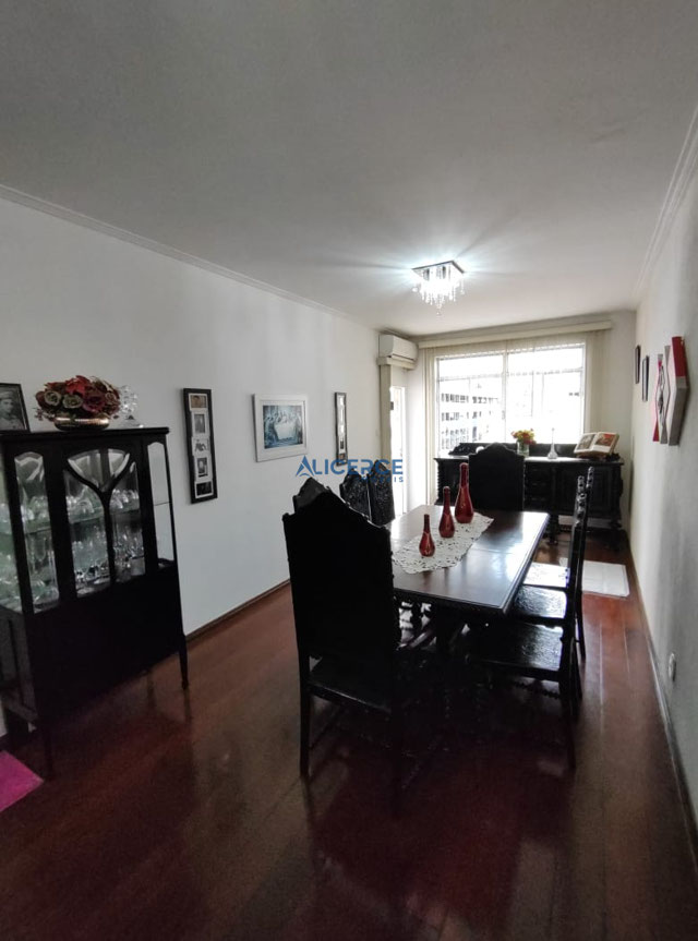 Sala de jantar vista da entrada social