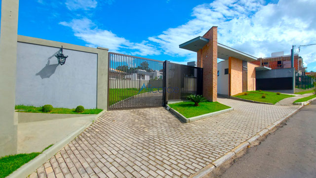 Entrada do condomínio