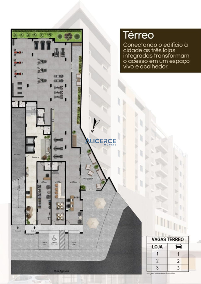 PLANTA PRIMEIRO PAVIMENTO- LOJAS