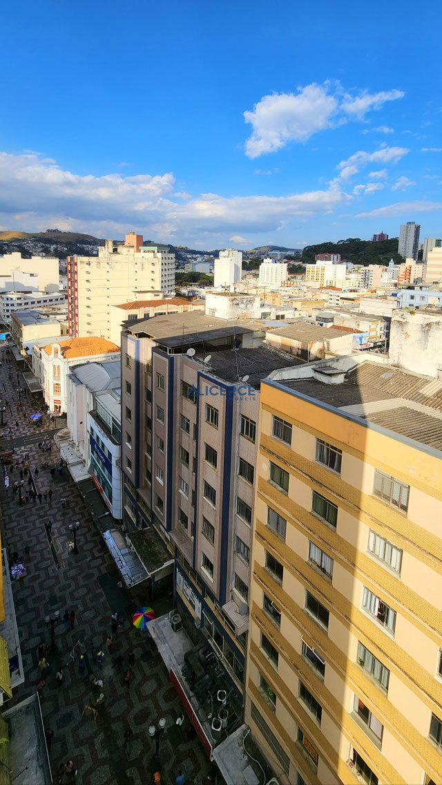 Vista da sala e quartos