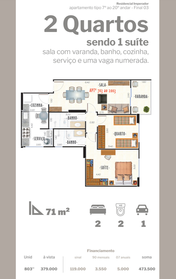 Apartamento à venda em São Mateus, Juiz de Fora - MG - Foto 7