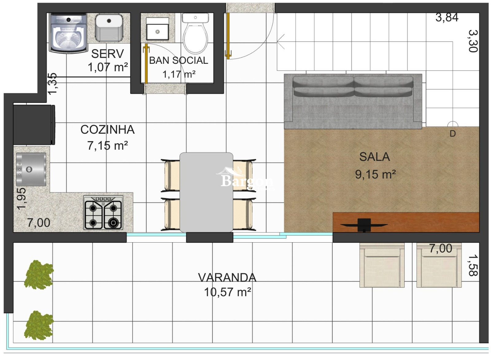 Cobertura à venda em São Pedro, Juiz de Fora - MG - Foto 4