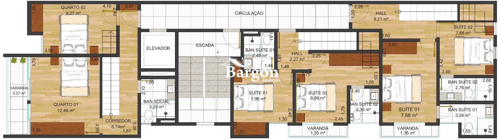 Cobertura à venda em São Pedro, Juiz de Fora - MG - Foto 8