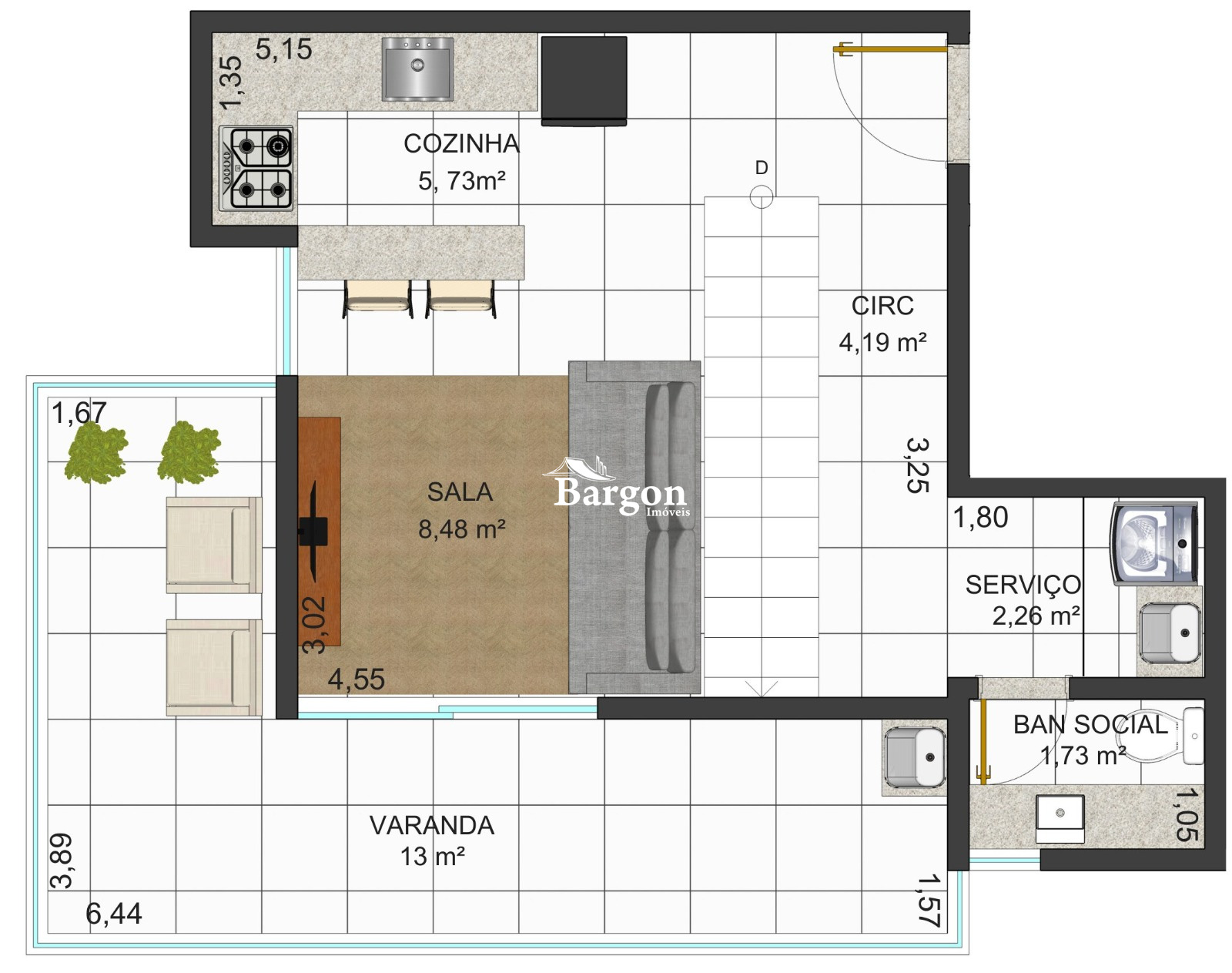 Cobertura à venda em São Pedro, Juiz de Fora - MG - Foto 2