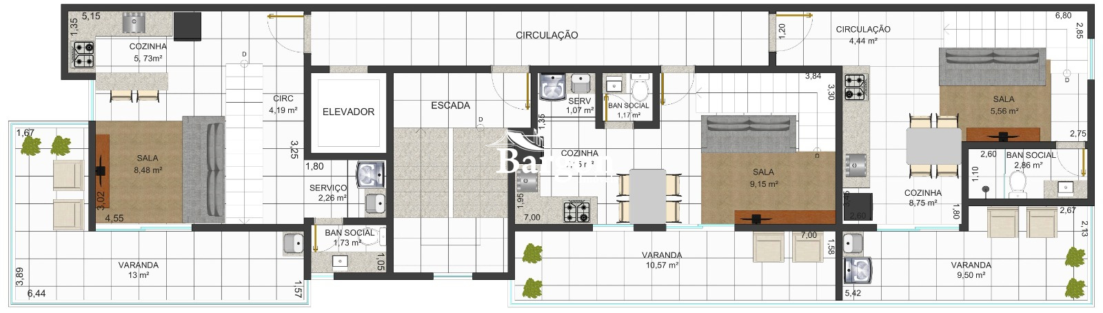 Cobertura à venda em São Pedro, Juiz de Fora - MG - Foto 19