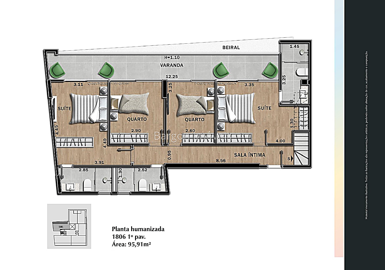 Cobertura à venda em São Mateus, Juiz de Fora - MG - Foto 29