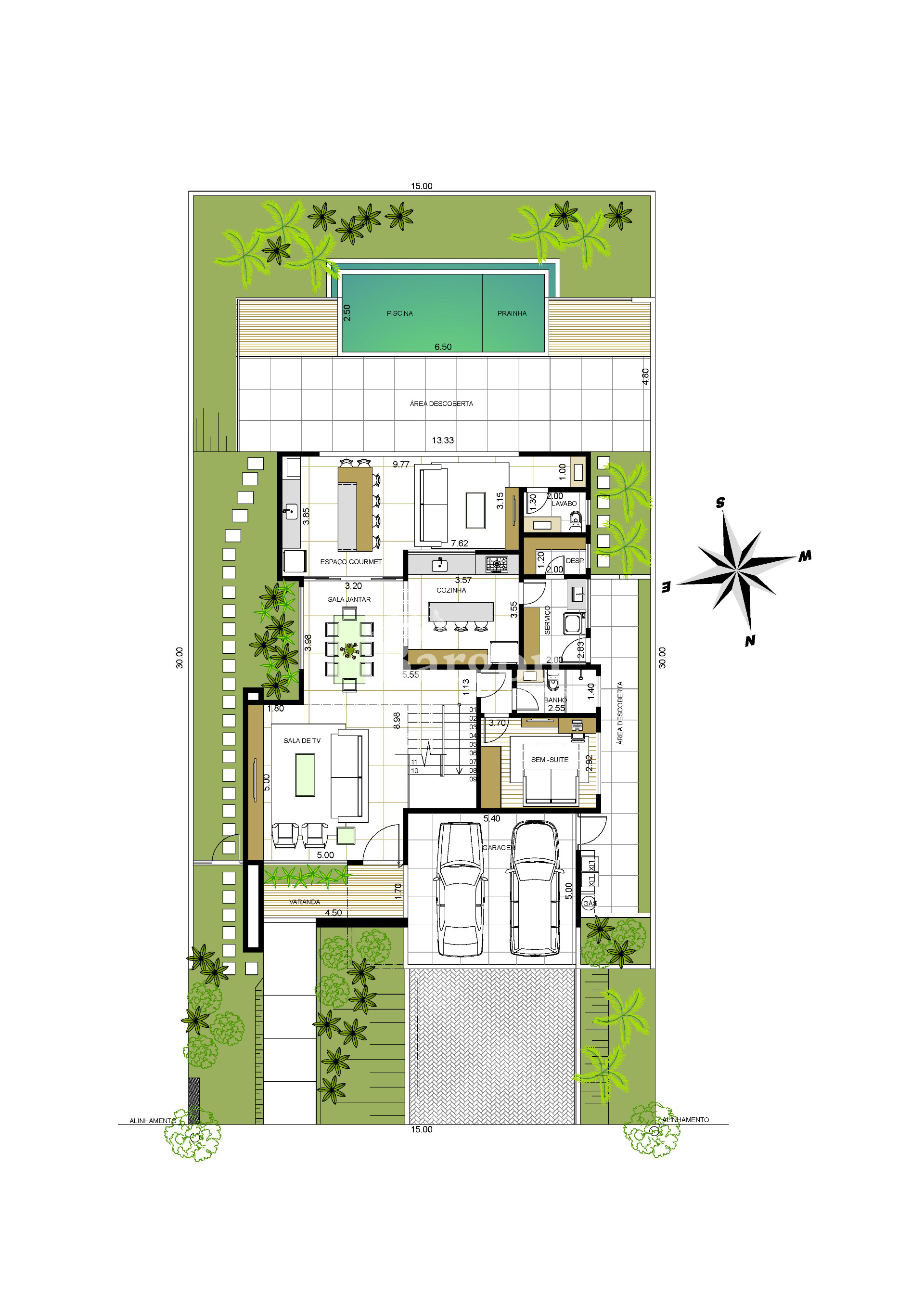 Casa à venda em Alphaville, Juiz de Fora - MG - Foto 49