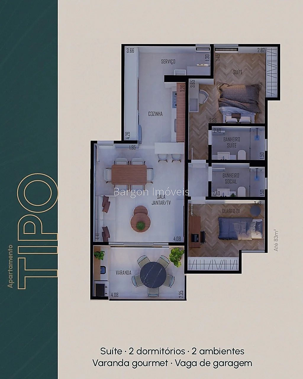 Apartamento à venda em São Mateus, Juiz de Fora - MG - Foto 3