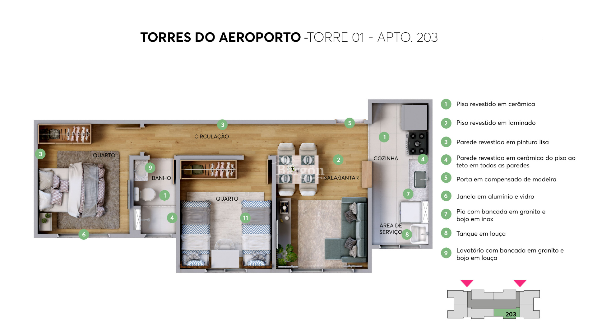 Apartamento à venda em Aeroporto, Juiz de Fora - MG - Foto 8