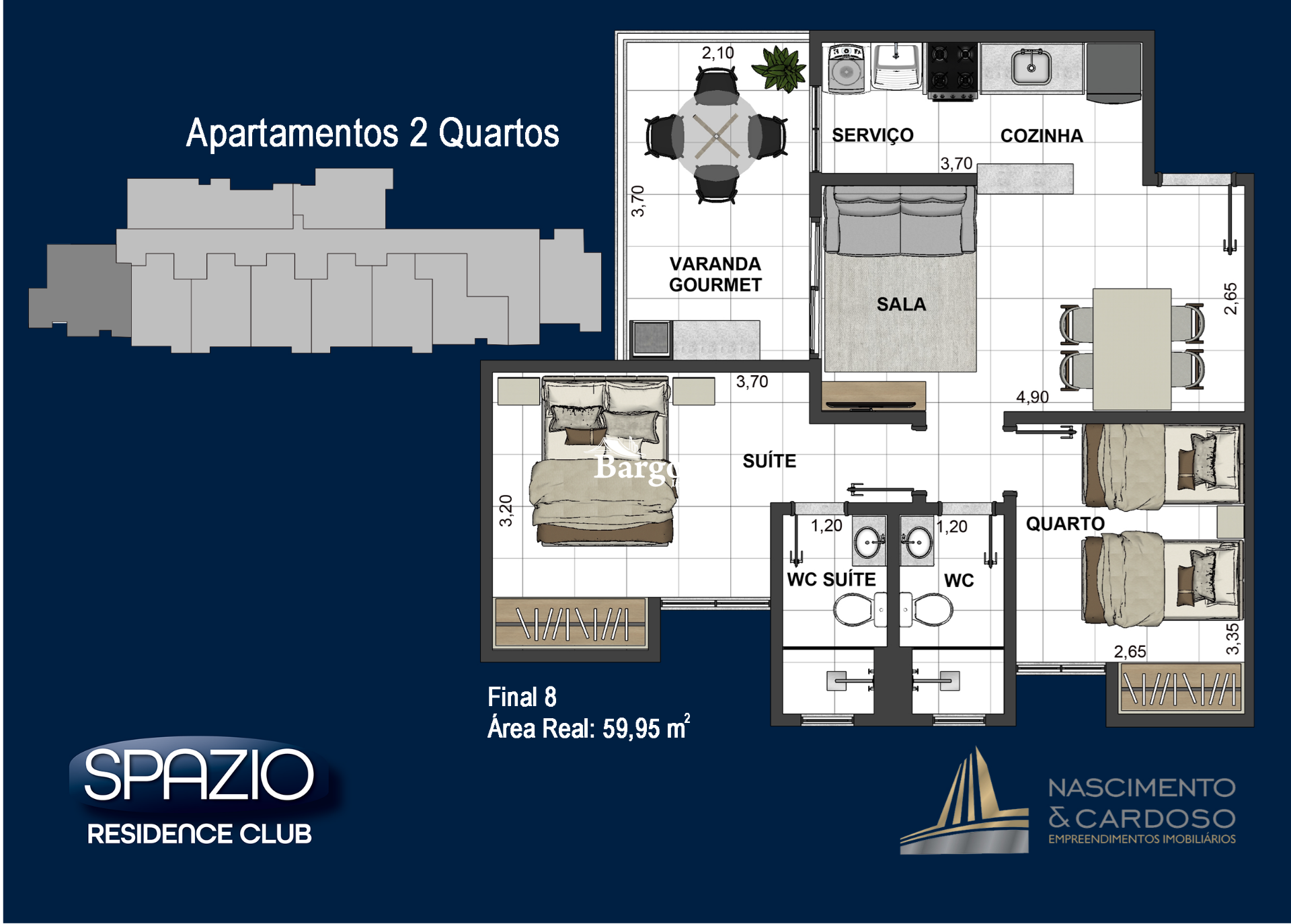 Apartamento à venda em São Mateus, Juiz de Fora - MG - Foto 7