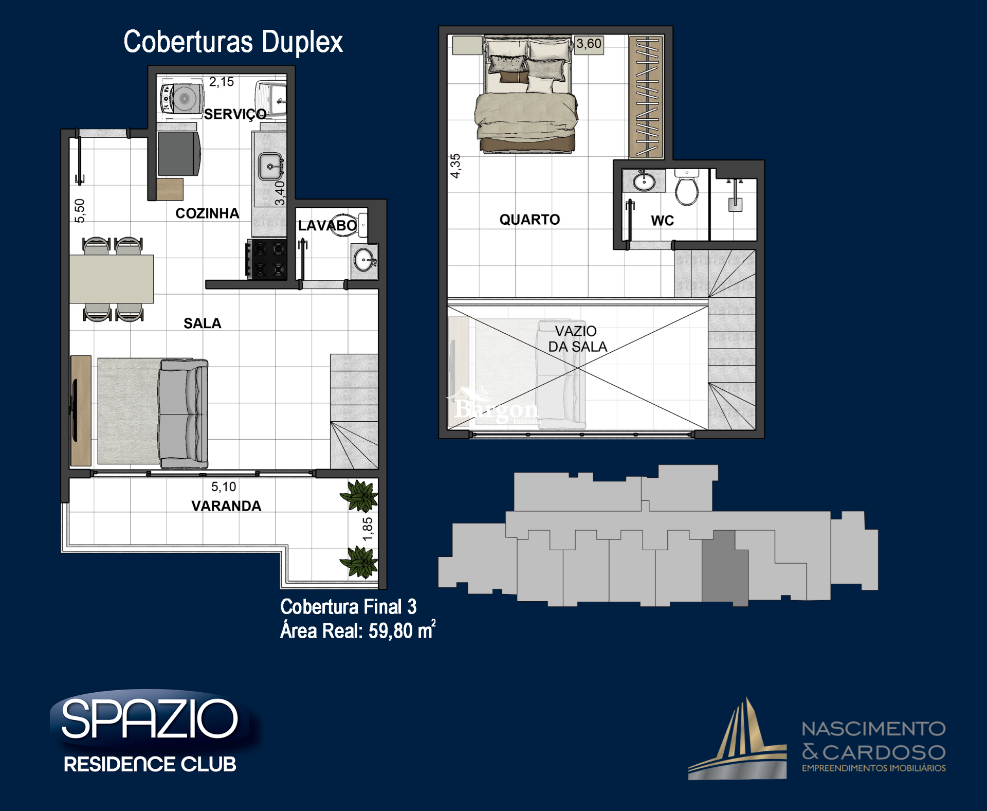 Cobertura à venda em São Mateus, Juiz de Fora - MG - Foto 7