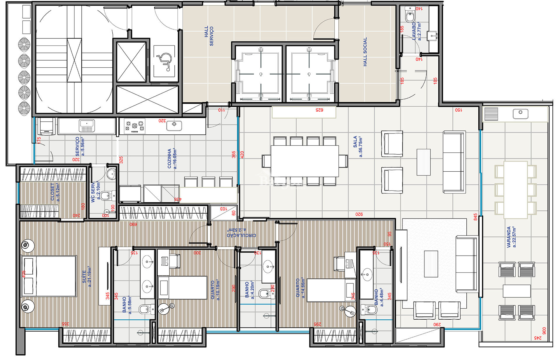 Apartamento à venda em Santa Helena, Juiz de Fora - MG - Foto 3
