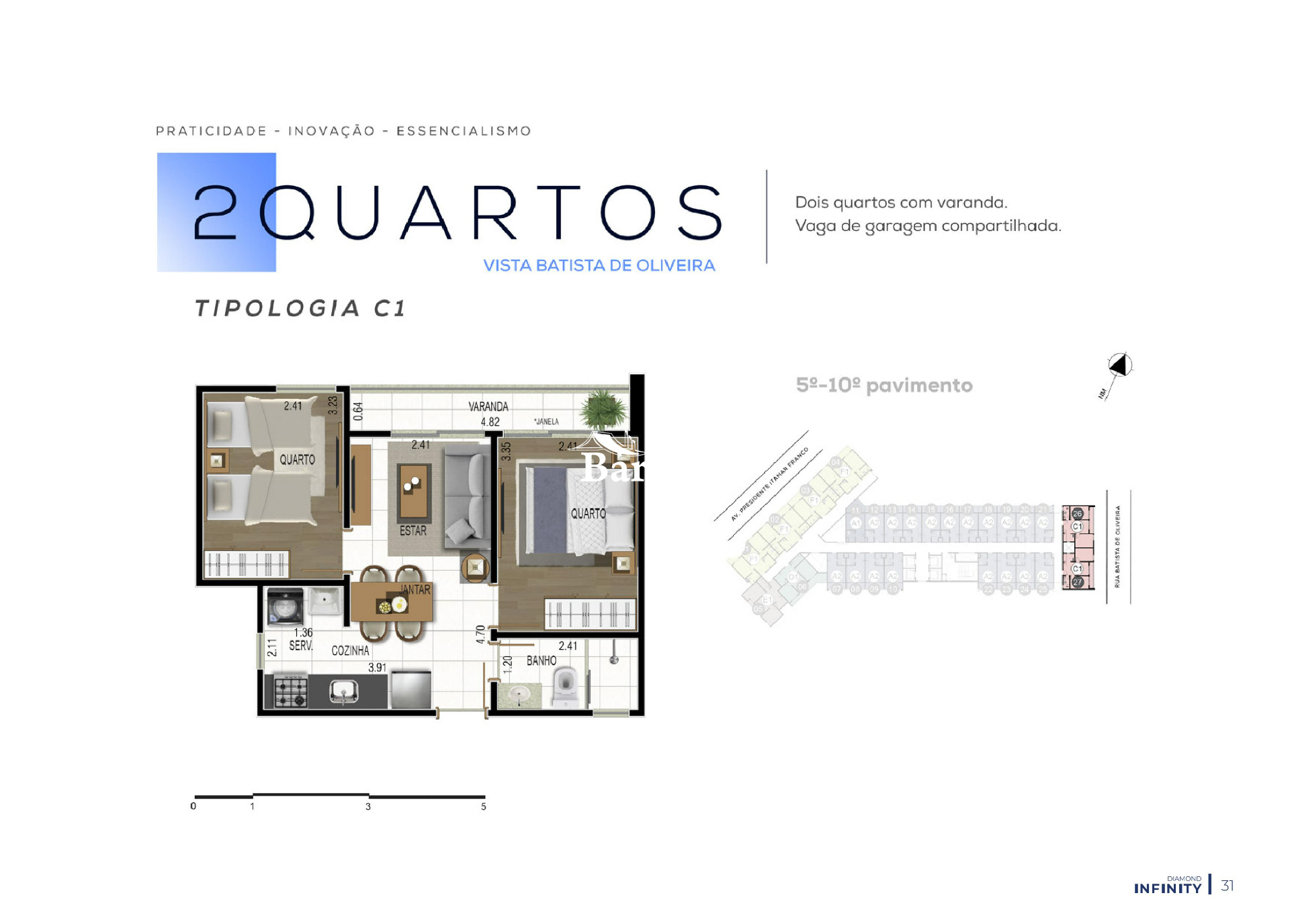 Apartamento à venda em Centro, Juiz de Fora - MG - Foto 4