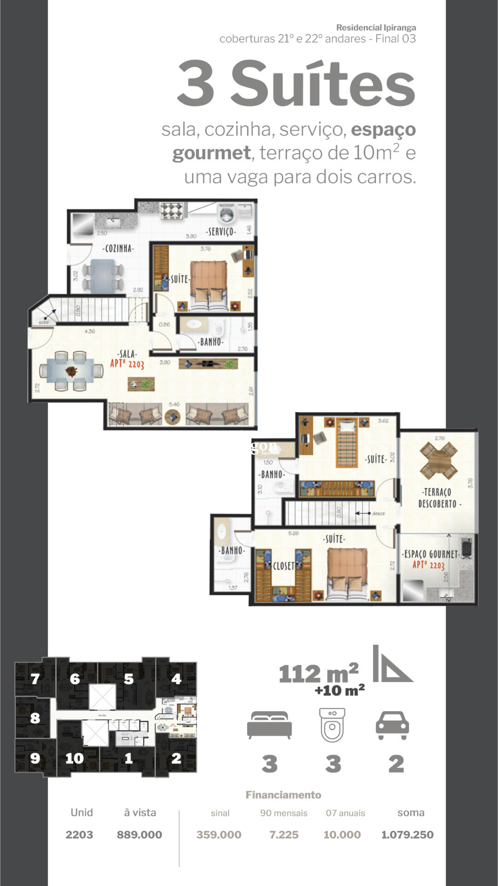 Apartamento à venda em São Mateus, Juiz de Fora - MG - Foto 23