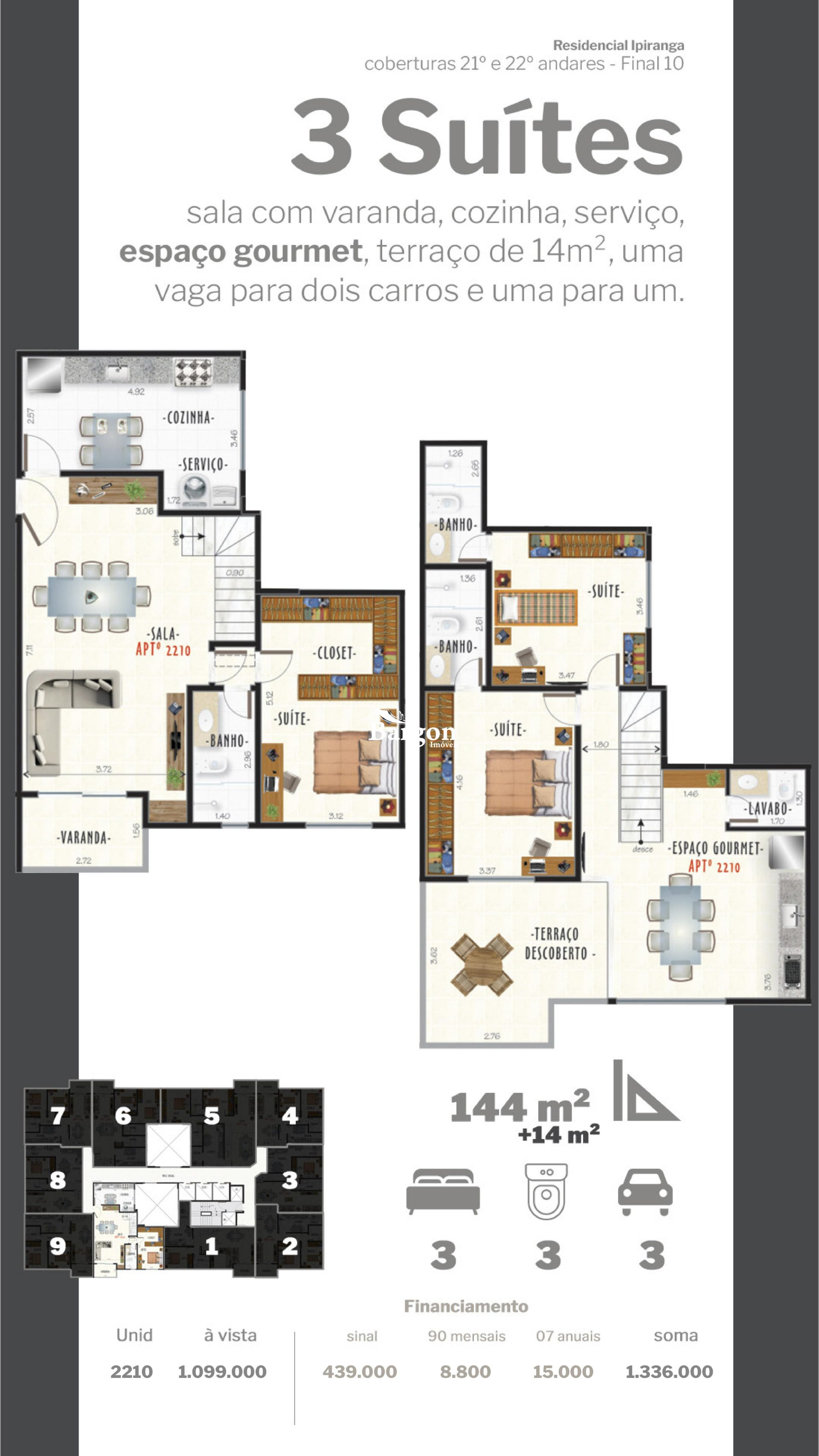 Apartamento à venda em São Mateus, Juiz de Fora - MG - Foto 29