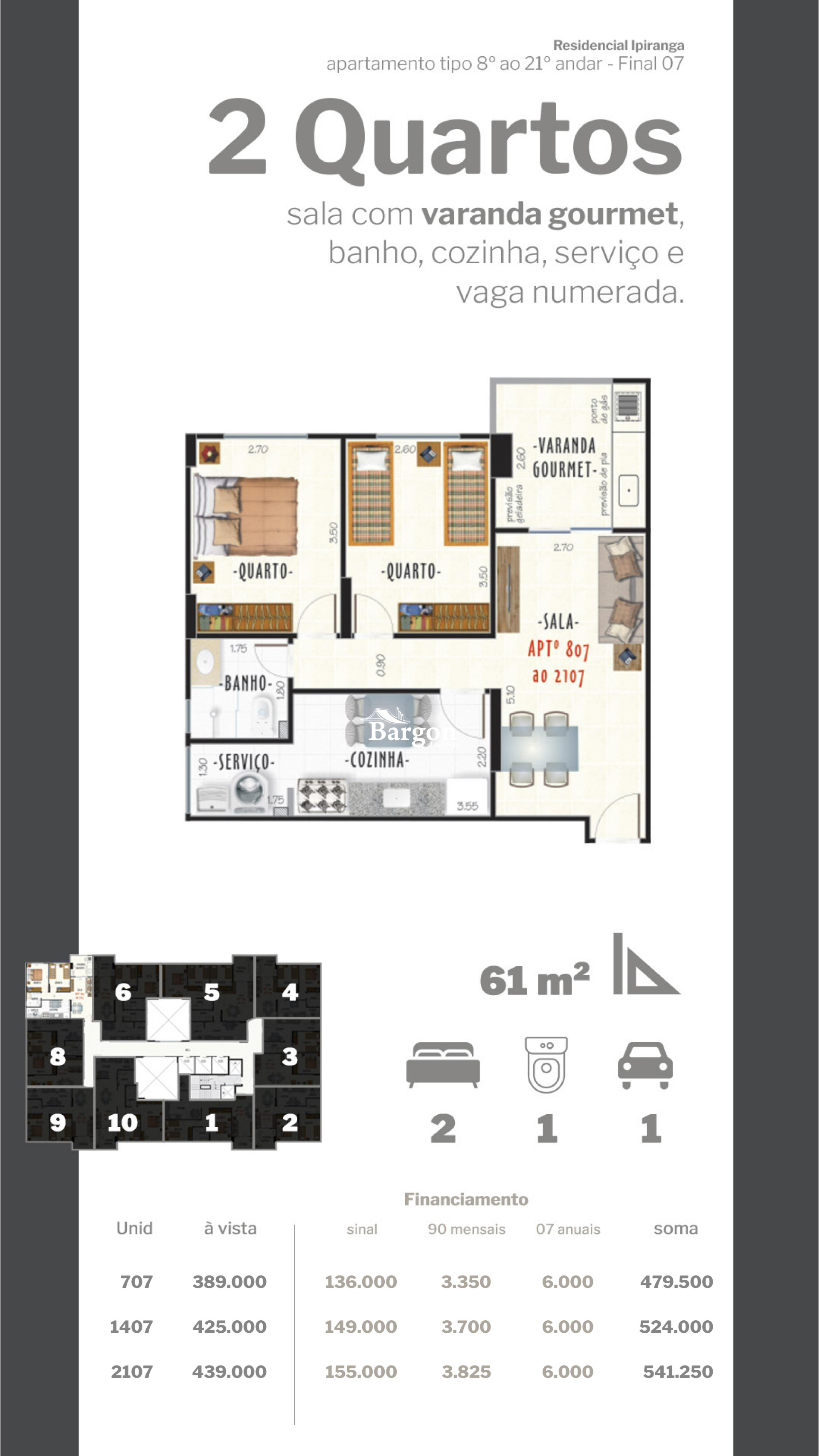 Apartamento à venda em São Mateus, Juiz de Fora - MG - Foto 15