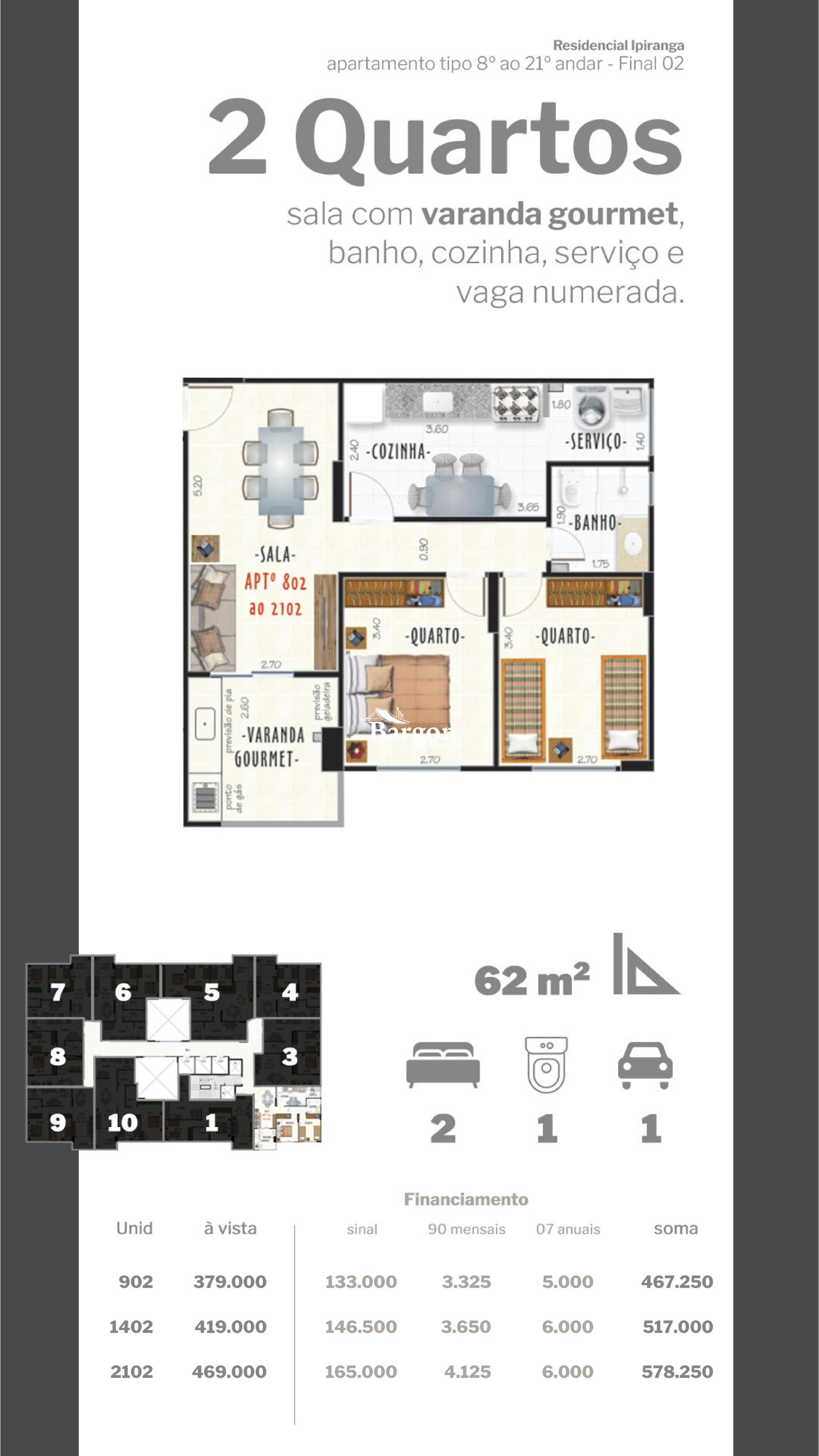 Apartamento à venda em São Mateus, Juiz de Fora - MG - Foto 13