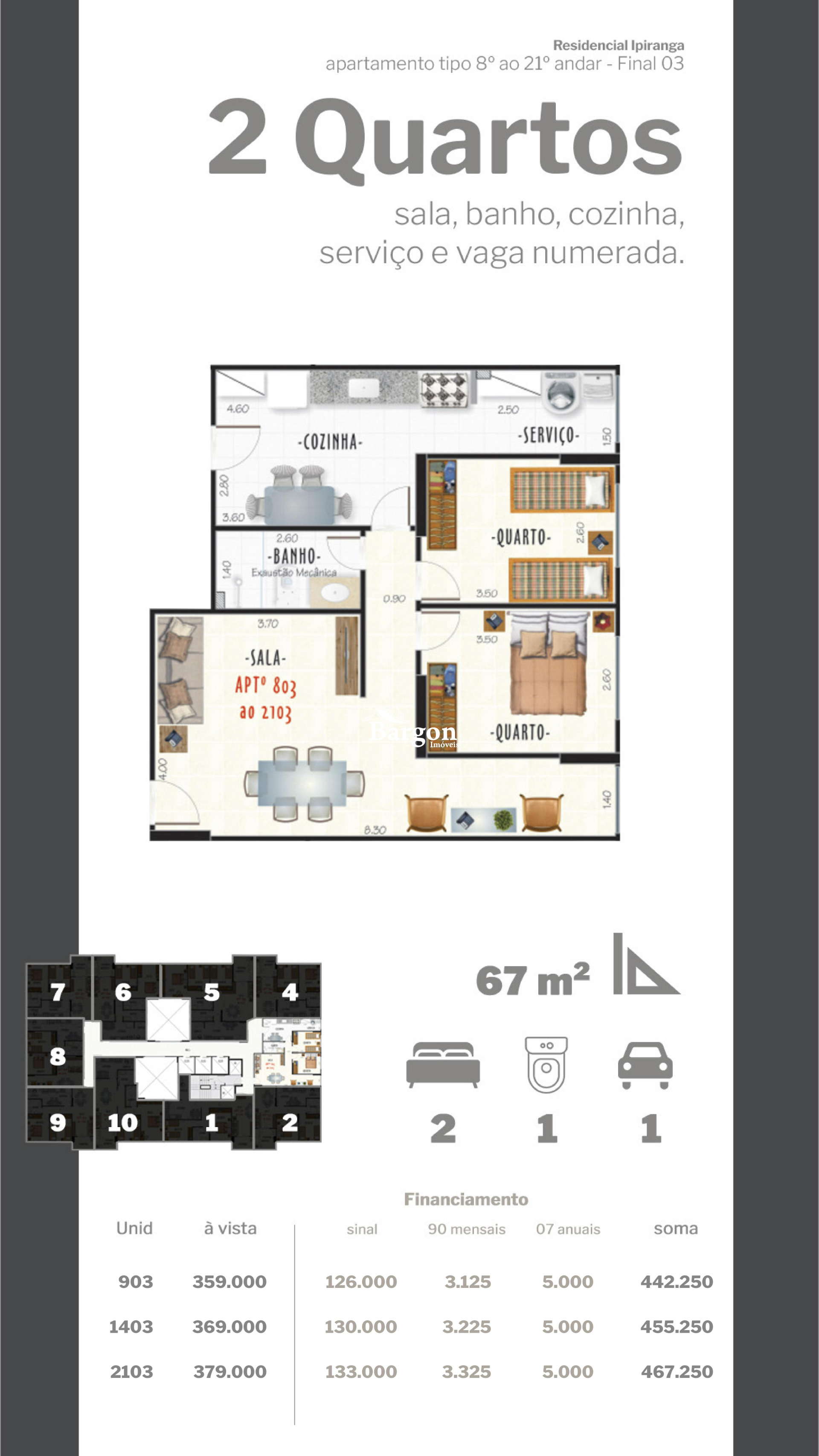 Apartamento à venda em São Mateus, Juiz de Fora - MG - Foto 9