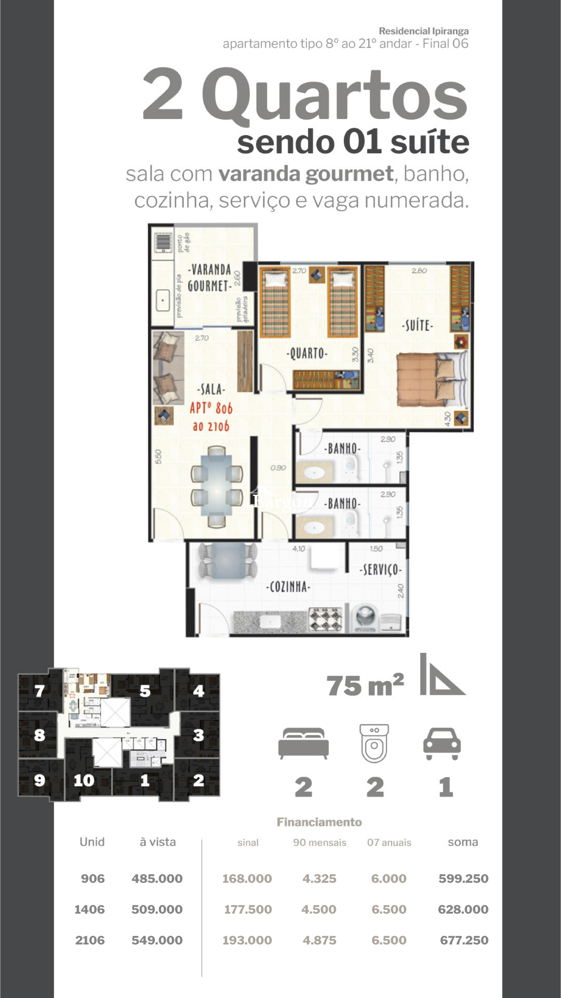 Apartamento à venda em São Mateus, Juiz de Fora - MG - Foto 19