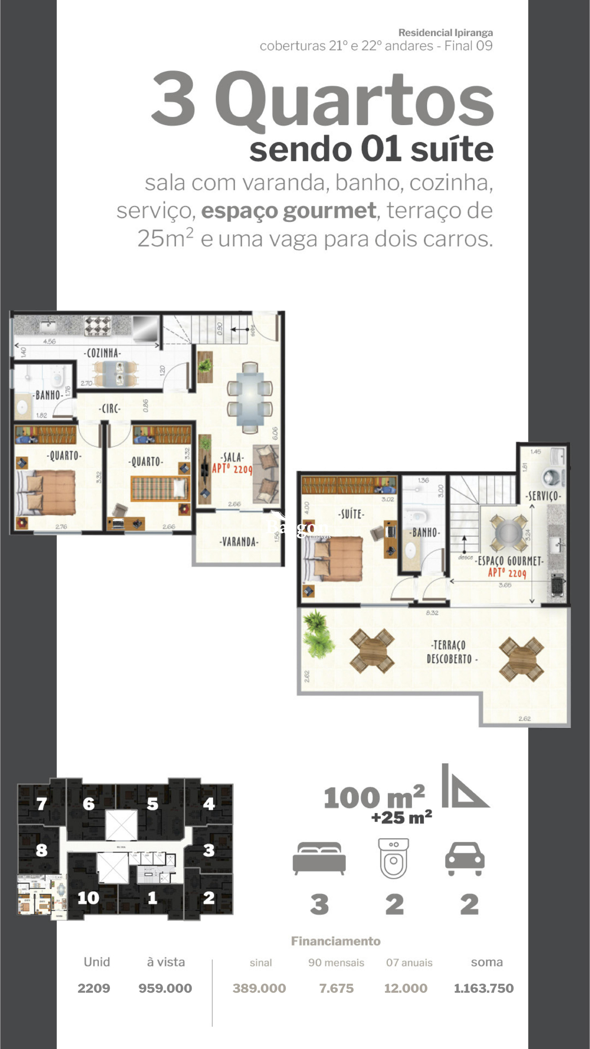 Apartamento à venda em São Mateus, Juiz de Fora - MG - Foto 27