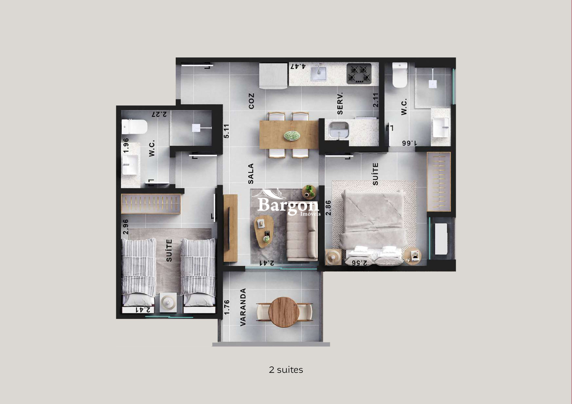 Apartamento à venda em São Pedro, Juiz de Fora - MG - Foto 14