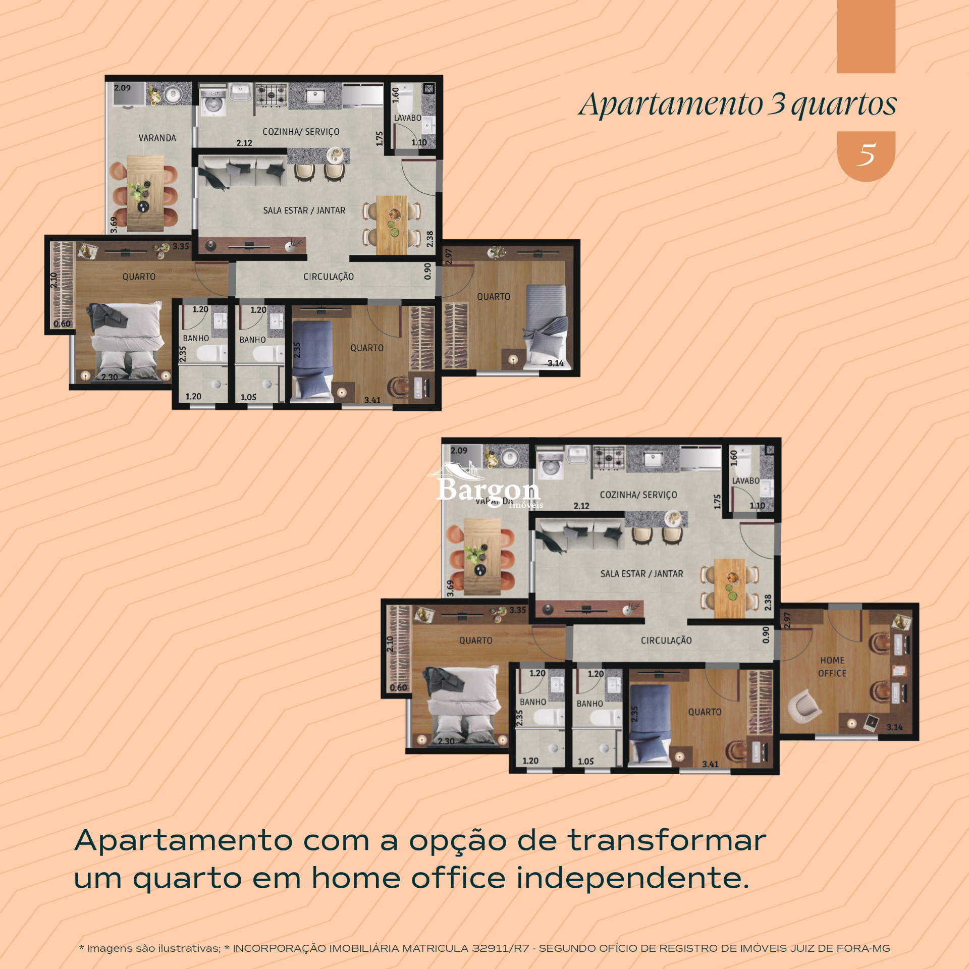 Apartamento à venda em Costa Carvalho, Juiz de Fora - MG - Foto 4