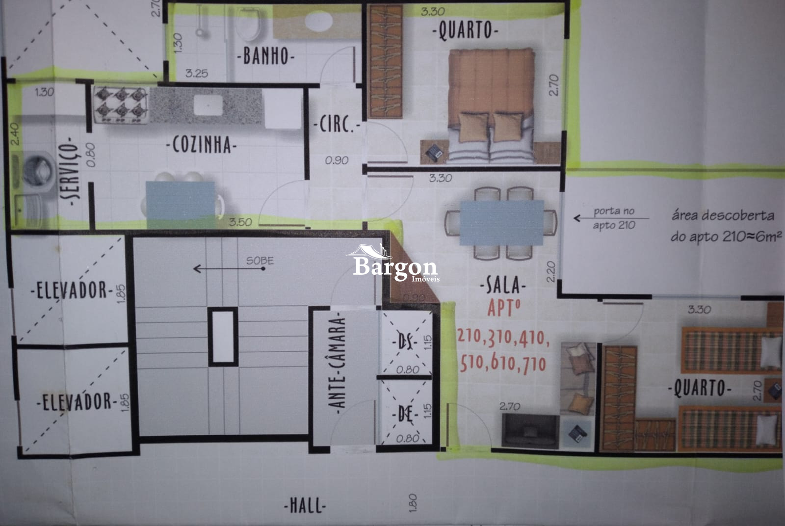 Apartamento à venda em Granbery, Juiz de Fora - MG