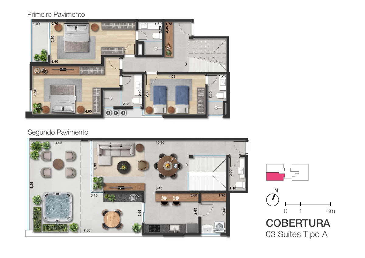Cobertura à venda em Centro, Juiz de Fora - MG - Foto 20