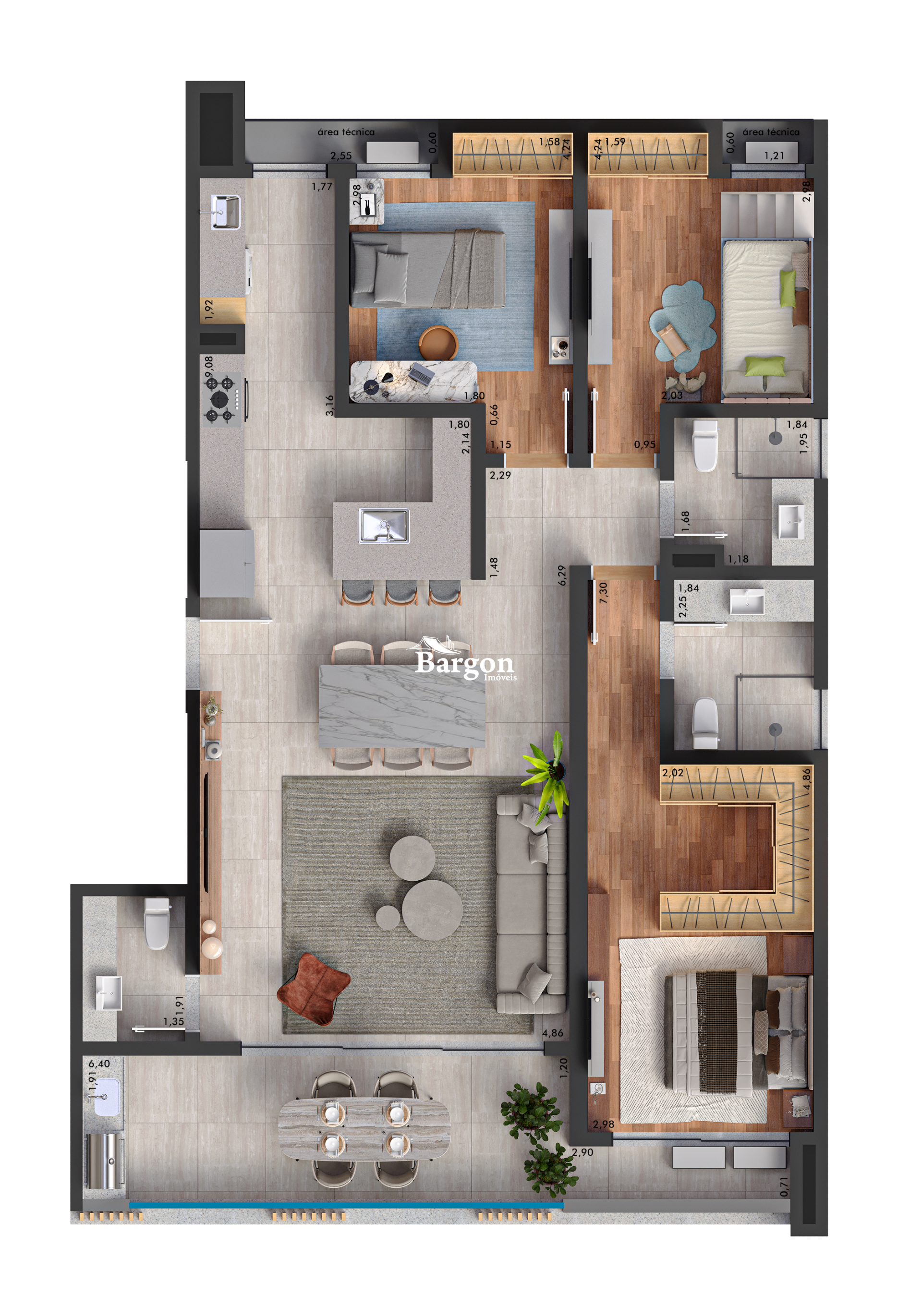 Apartamento à venda em Bom Pastor, Juiz de Fora - MG - Foto 8