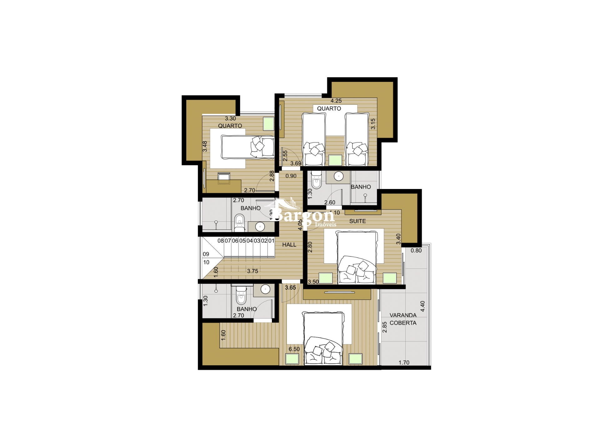 Apartamento à venda em Recanto da Mata, Juiz de Fora - MG - Foto 22