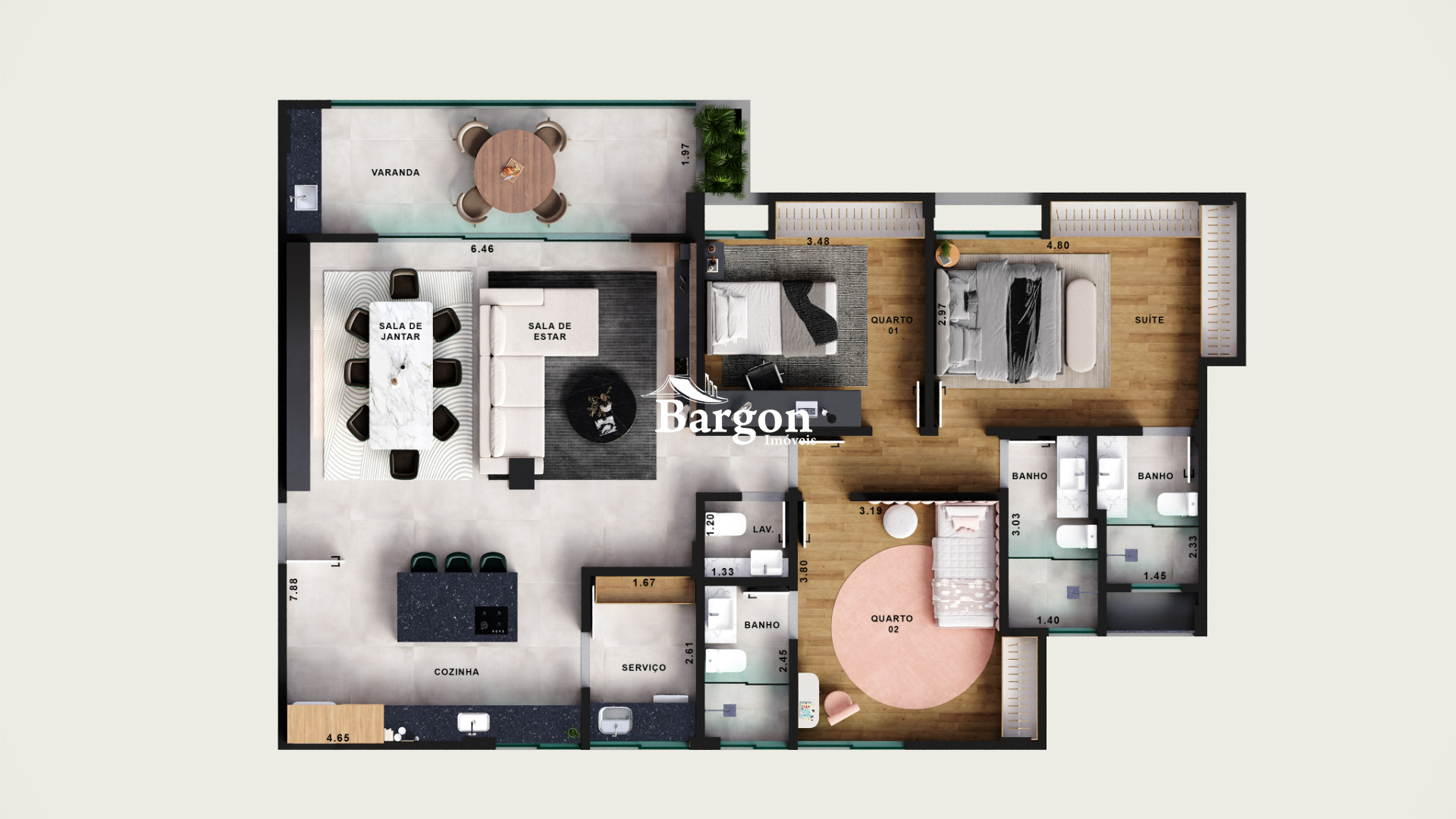 Apartamento à venda em Jardim Liu, Juiz de Fora - MG - Foto 8