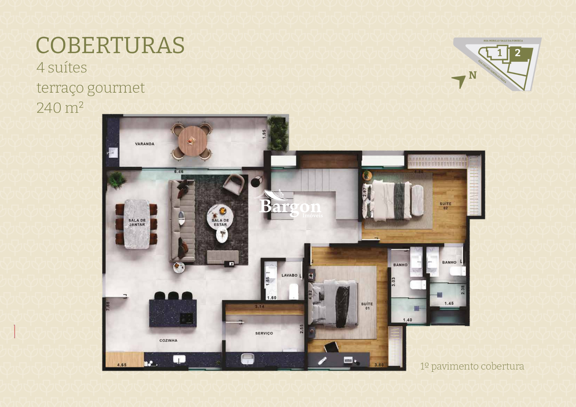 Cobertura à venda em Jardim Liu, Juiz de Fora - MG - Foto 34