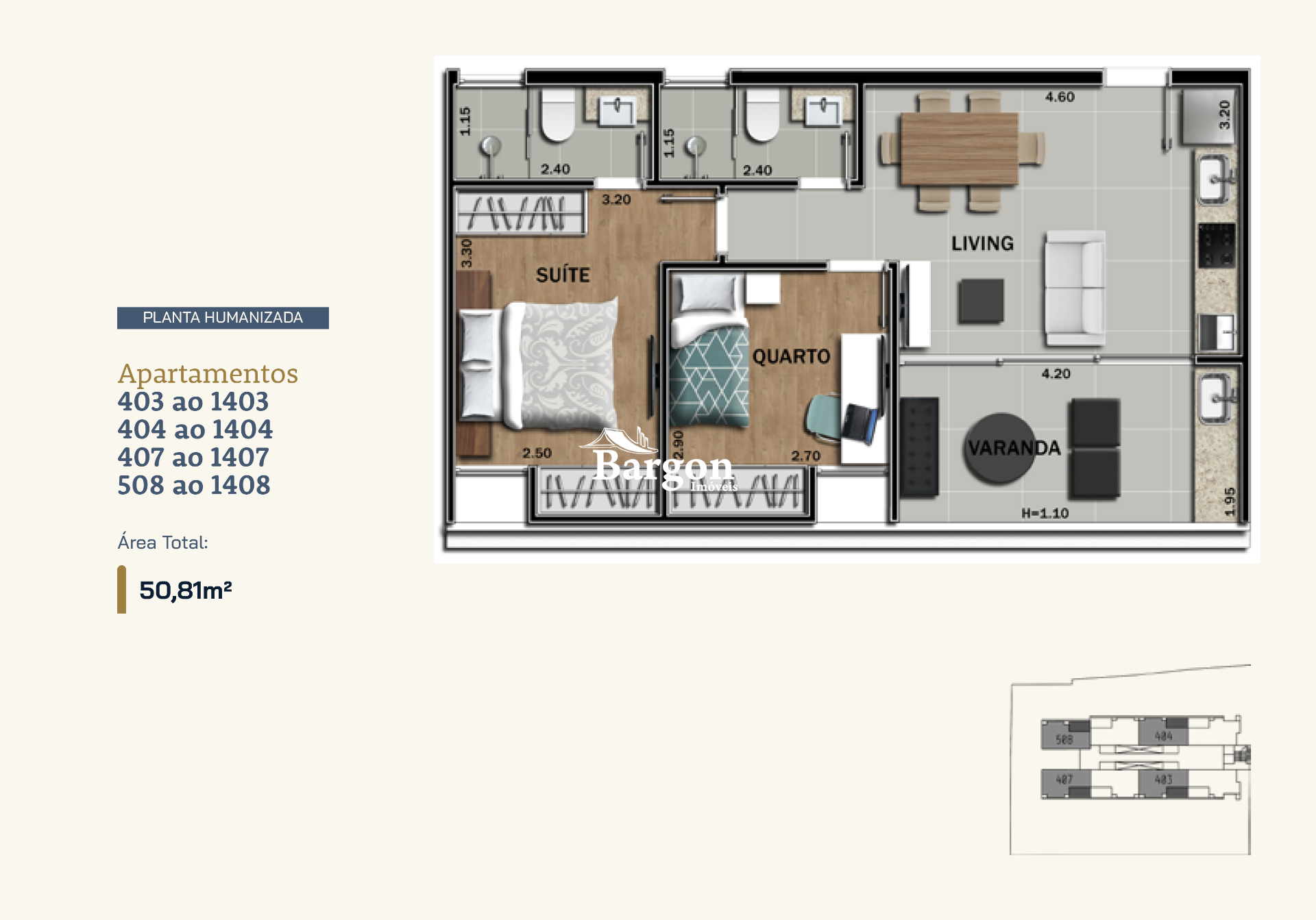Apartamento à venda em Granbery, Juiz de Fora - MG - Foto 5