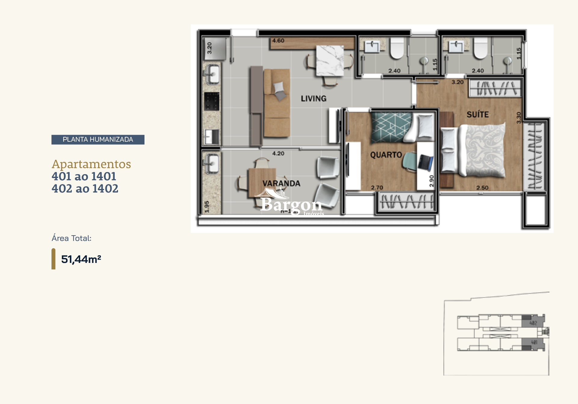 Apartamento à venda em Granbery, Juiz de Fora - MG - Foto 4