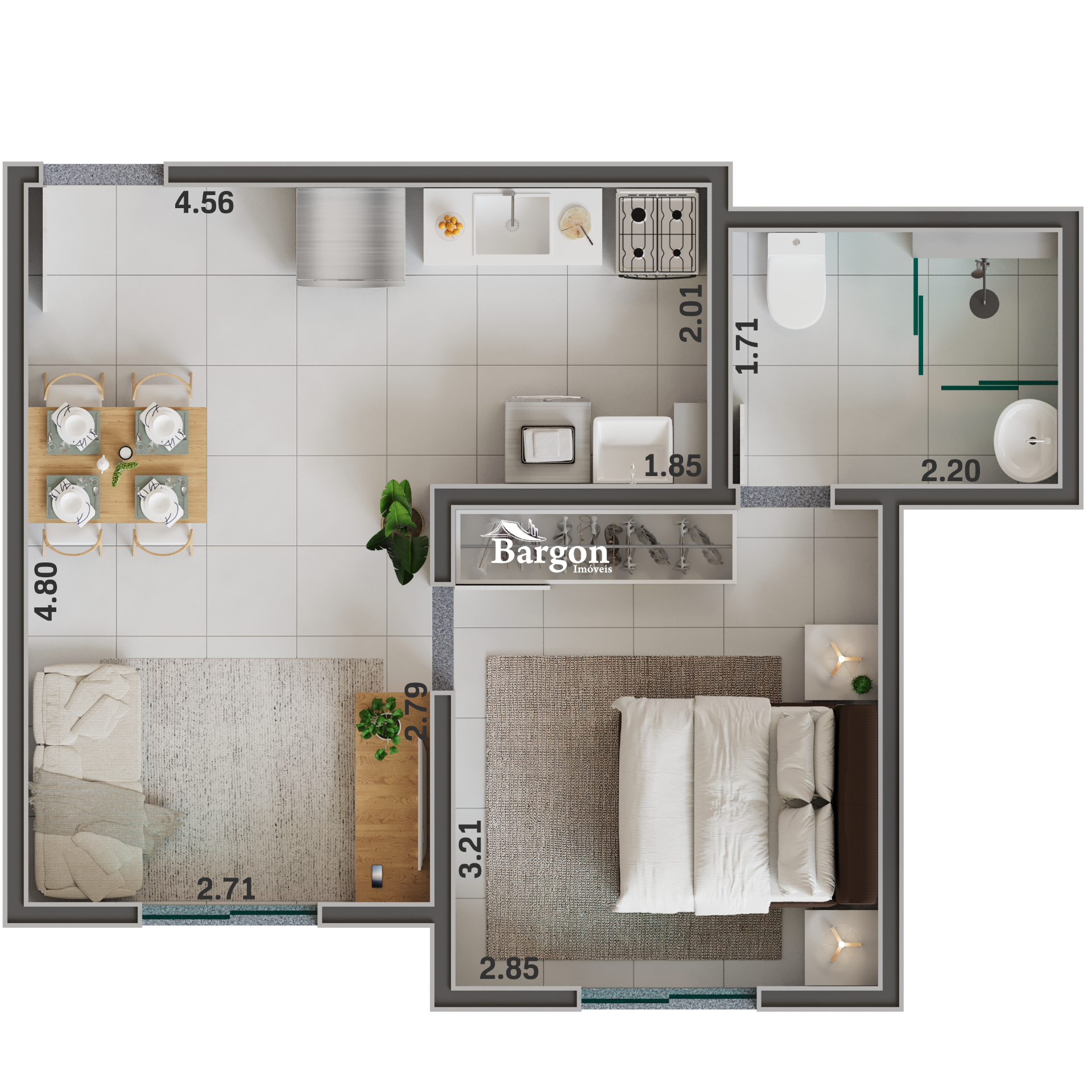 Apartamento à venda em Francisco Bernardino, Juiz de Fora - MG - Foto 18