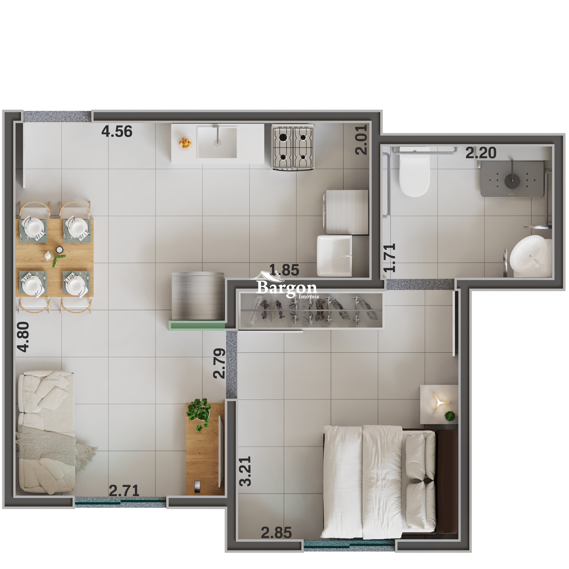 Apartamento à venda em Francisco Bernardino, Juiz de Fora - MG - Foto 16