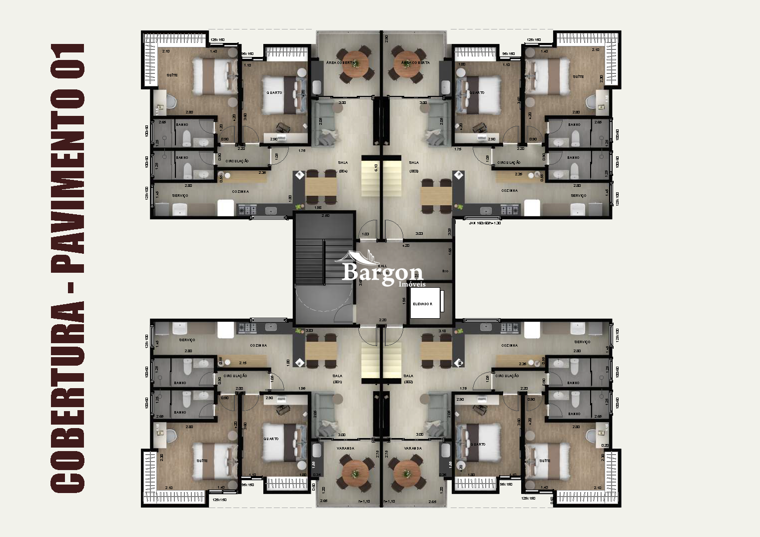 Cobertura à venda em Vale do Ipê, Juiz de Fora - MG - Foto 14