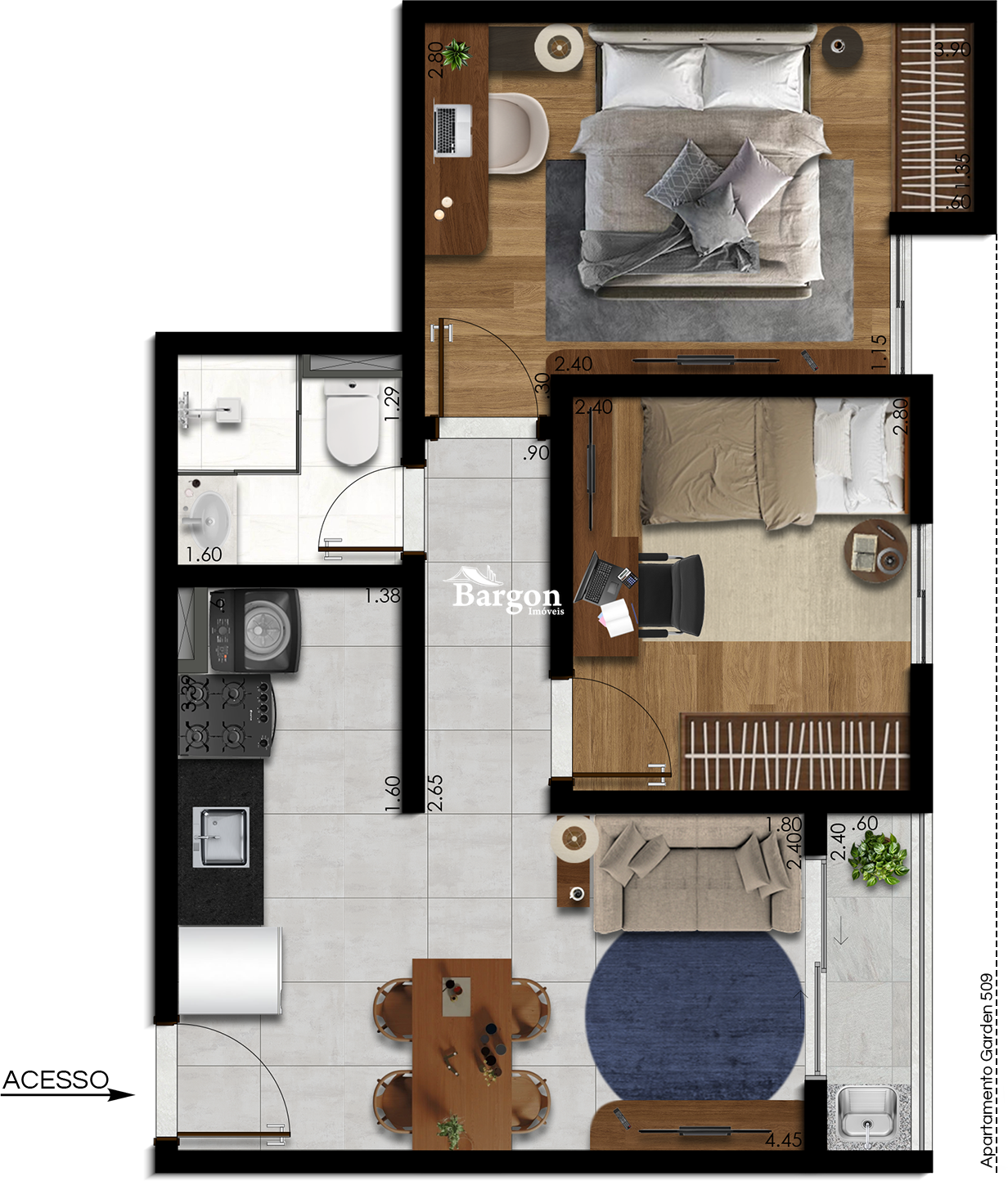 Apartamento à venda em Mariano Procópio, Juiz de Fora - MG - Foto 7