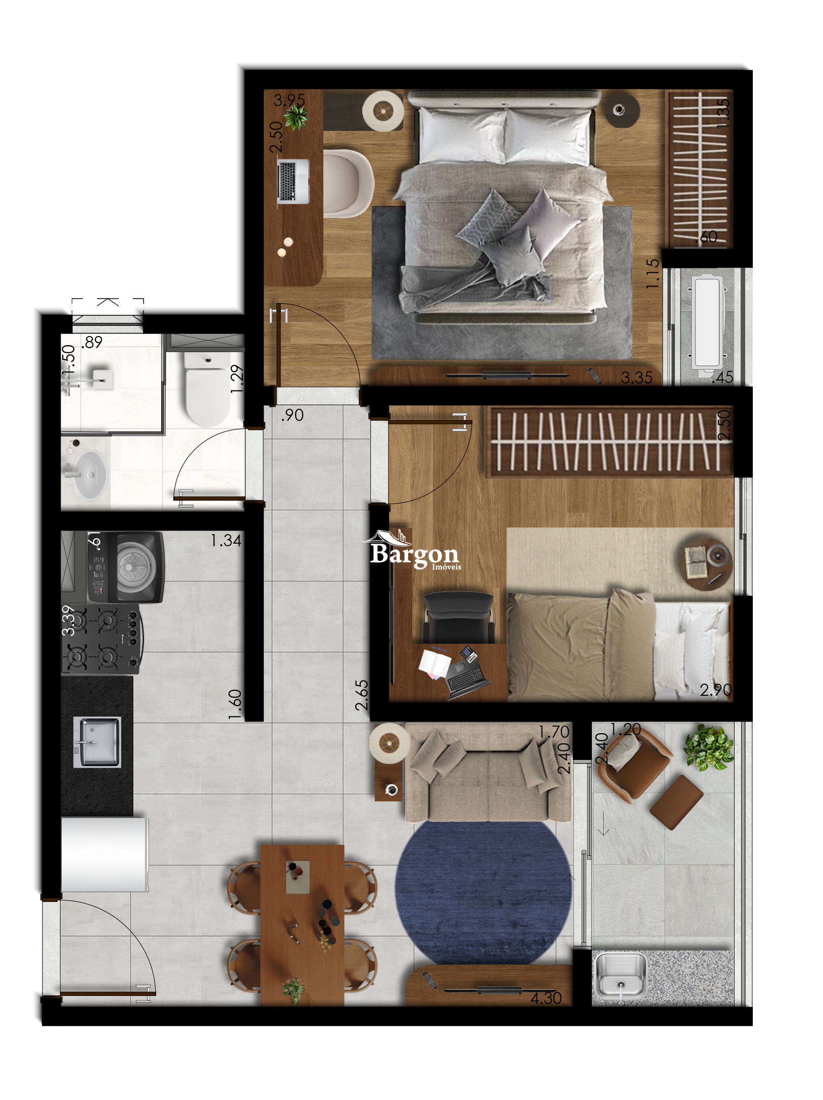 Apartamento à venda em Mariano Procópio, Juiz de Fora - MG - Foto 5