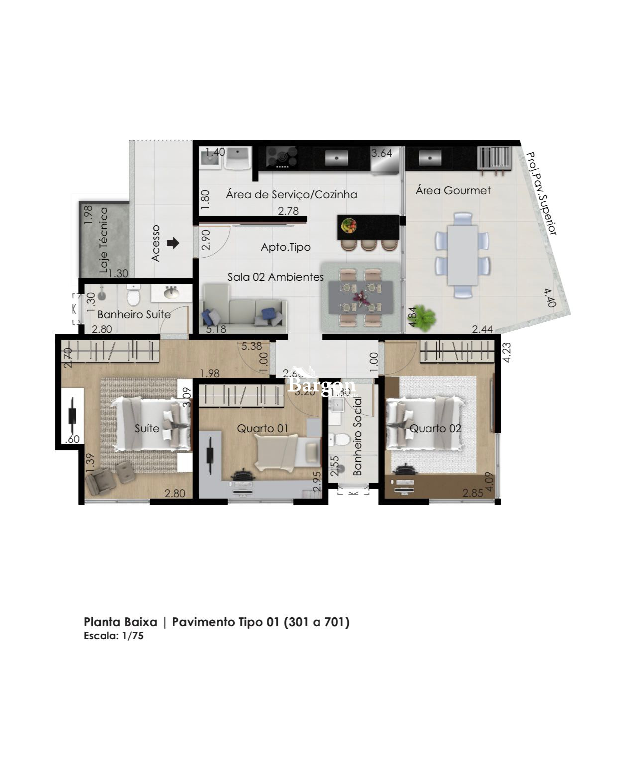 Apartamento à venda em Alto dos Passos, Juiz de Fora - MG - Foto 33