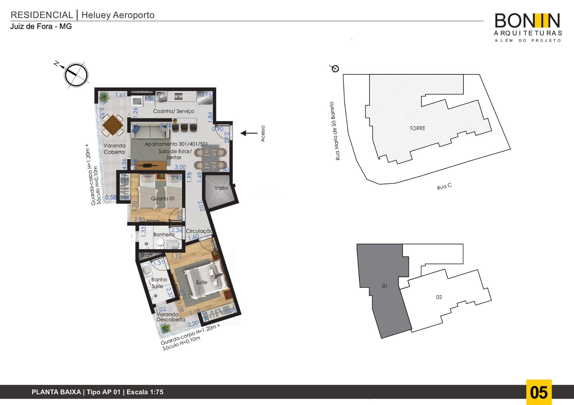 Apartamento à venda em Aeroporto, Juiz de Fora - MG - Foto 3