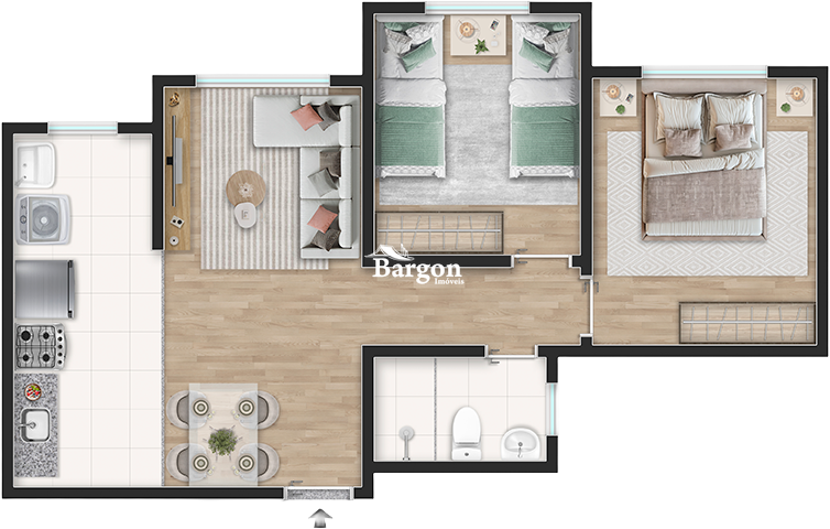 Apartamento à venda em Santa Catarina, Juiz de Fora - MG - Foto 5