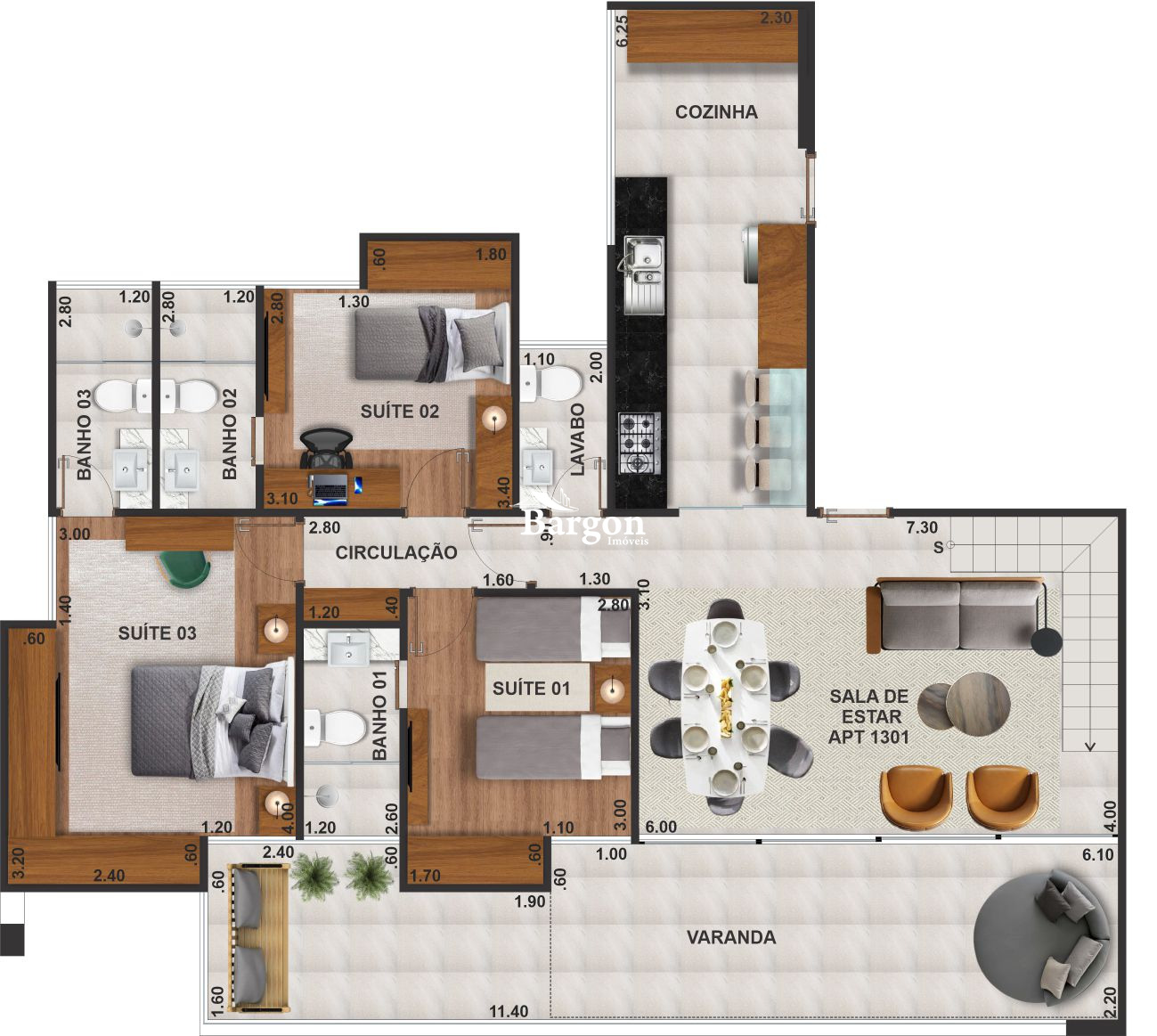 Apartamento à venda em São Mateus, Juiz de Fora - MG - Foto 35