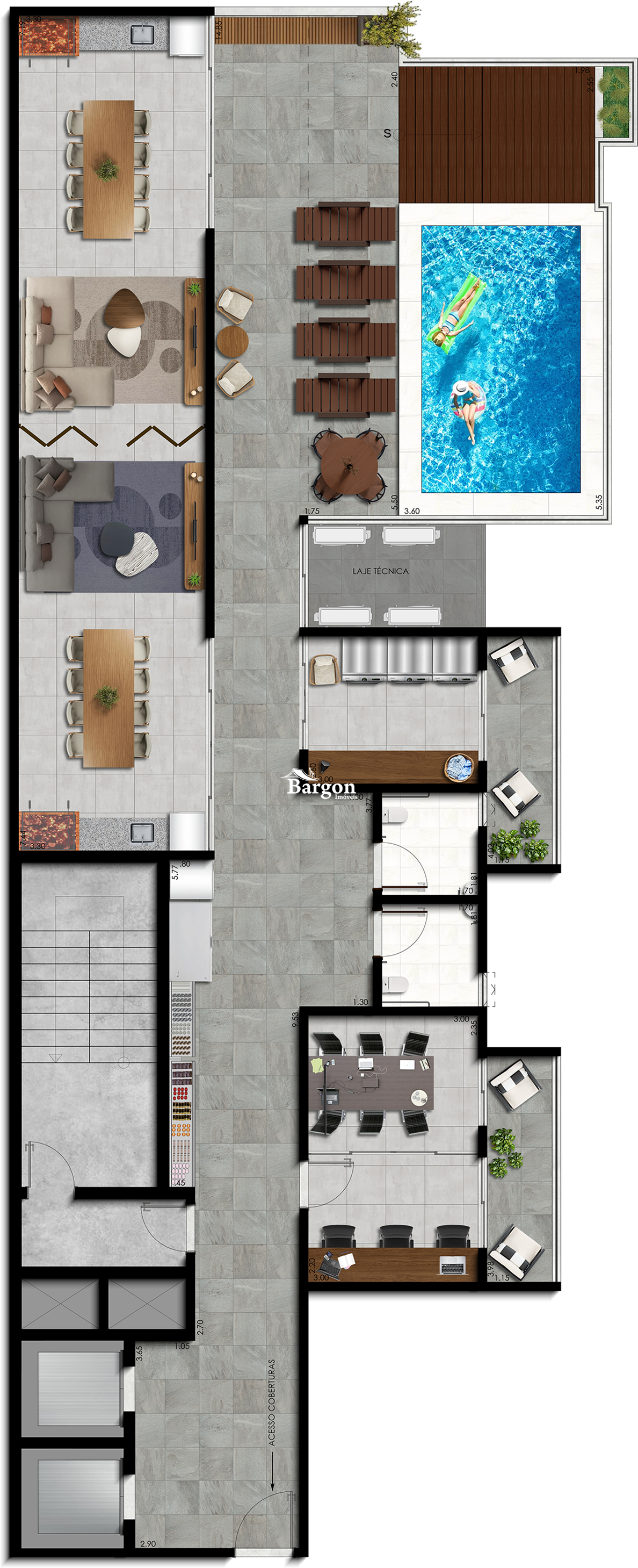 Cobertura à venda em Mariano Procópio, Juiz de Fora - MG - Foto 13